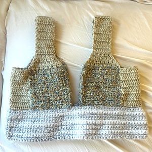 Crop top crotchet handmade